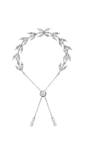 Skylar Bracelet White Gold Plated