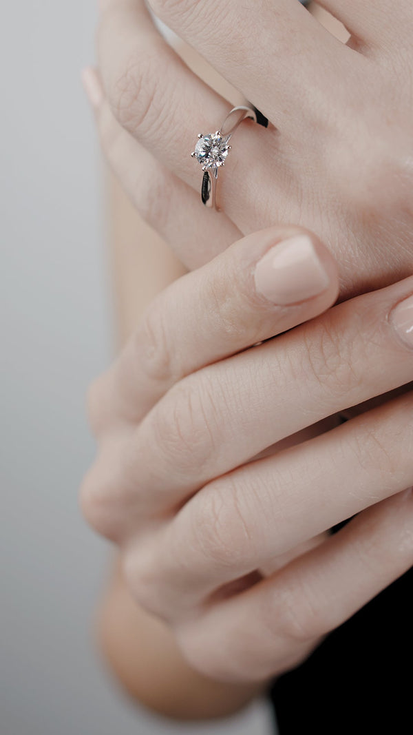 Sophie Ring 18K White Gold