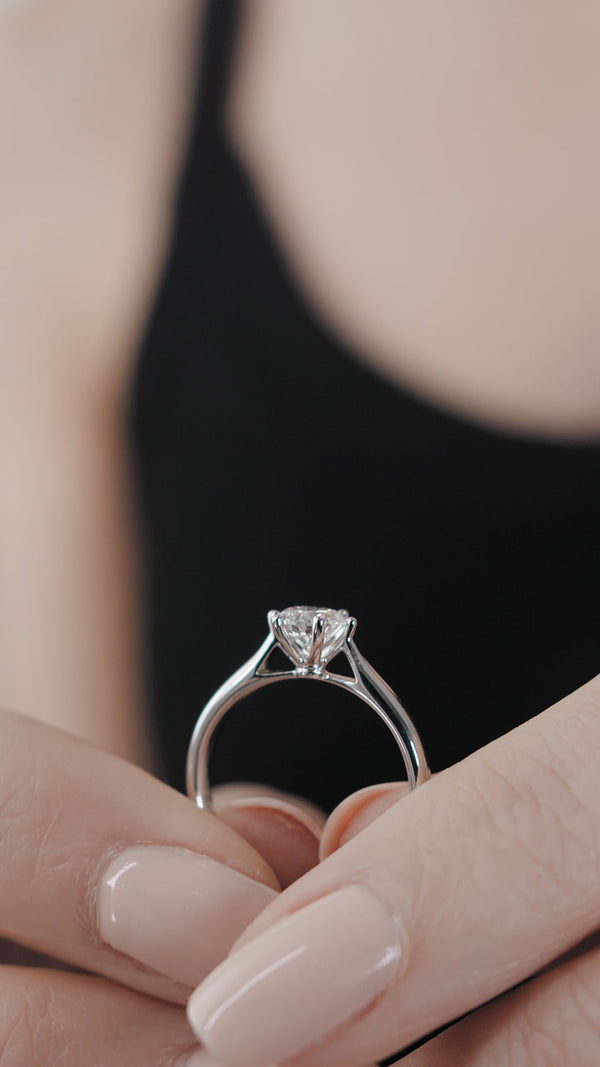 Sophie Ring 18K White Gold