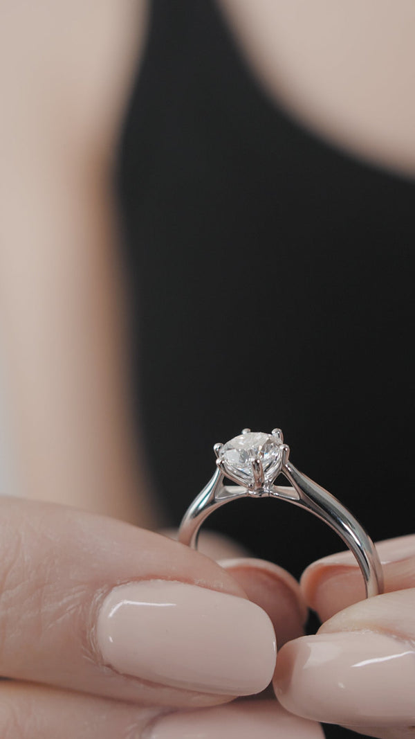 Sophie Ring 18K White Gold