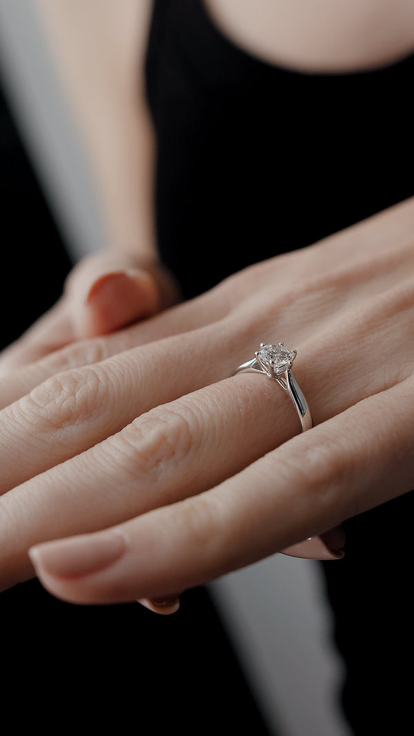 Sophie Ring 18K White Gold