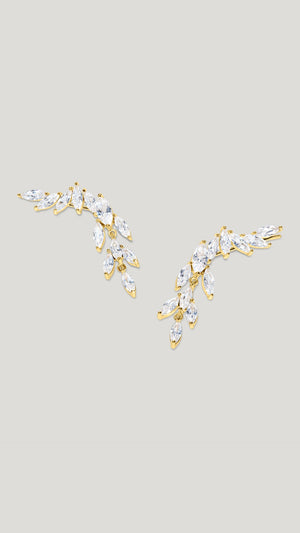Skylar Earrings Gold Vermeil