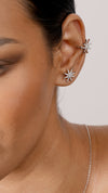 Vega Stud Earrings Sterling Silver