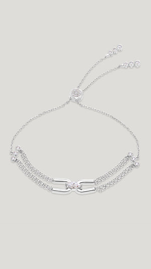 Stevie Bracelet Sterling Silver