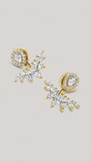 Suriya Ear Jacket Earrings Gold Vermeil