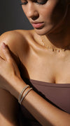 Vianne Tennis Bracelet Gold Vermeil