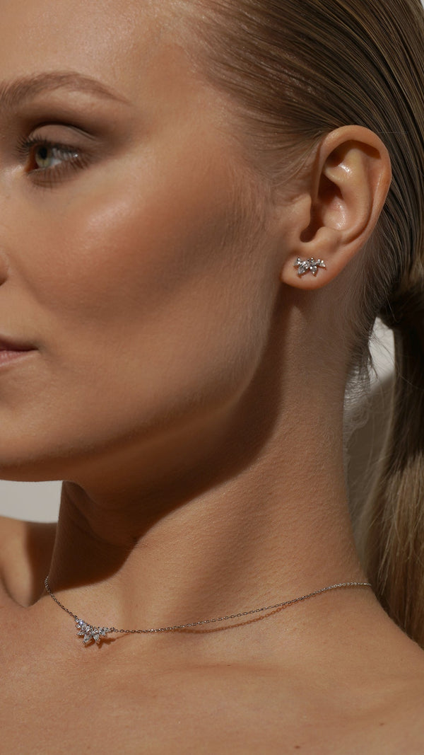 Kira Earrings Sterling Silver