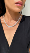 Taryn Gradient Necklace Sterling Silver