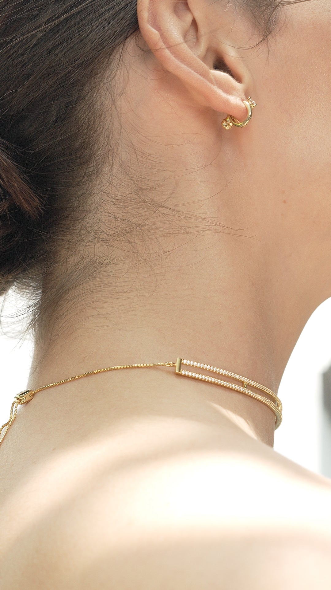 Thela Choker Necklace 18K Gold Vermeil