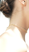 Thela Choker Necklace 18K Gold Vermeil