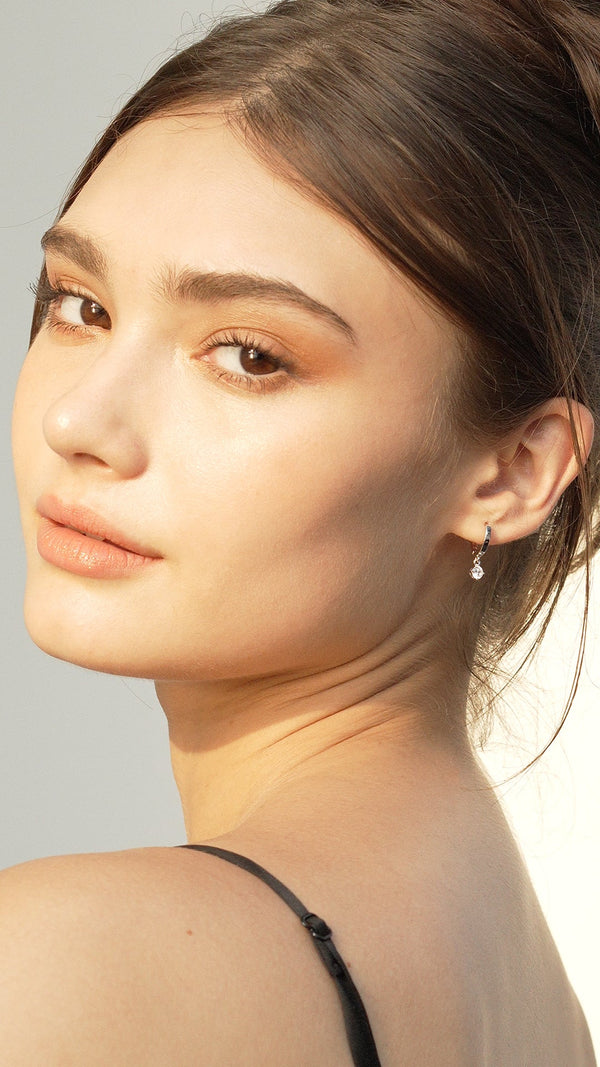Tilda Hoop Earrings Sterling Silver