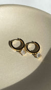 Tilda Hoop Earrings Gold Vermeil