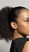 Toluda Ear Climber White Gold Plated