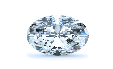 3.36 carat Oval diamond Excellent cut G color SI1 clarity