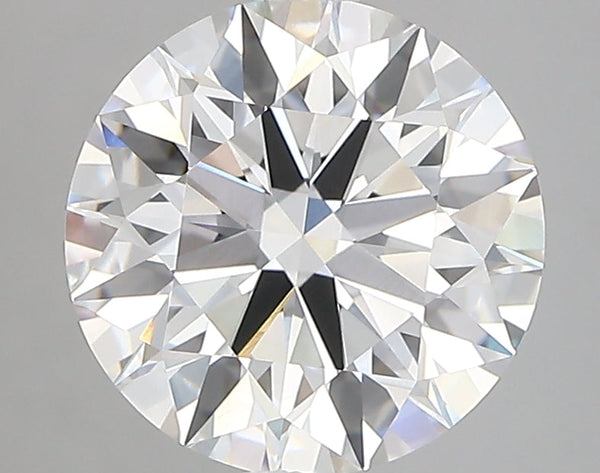 2.72 carat Round diamond Ideal cut F color VVS2 clarity