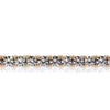 Vianne Round Prong Tennis Bracelet in Rose Gold