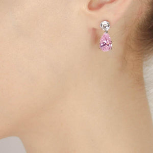 Ophelia Pink Drop Earrings