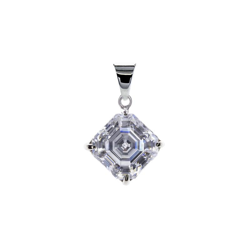 9K White Gold Pendant