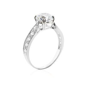 Danielle Ring 9K White Gold