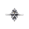 Daisy Knife Edge Marquise Solitaire