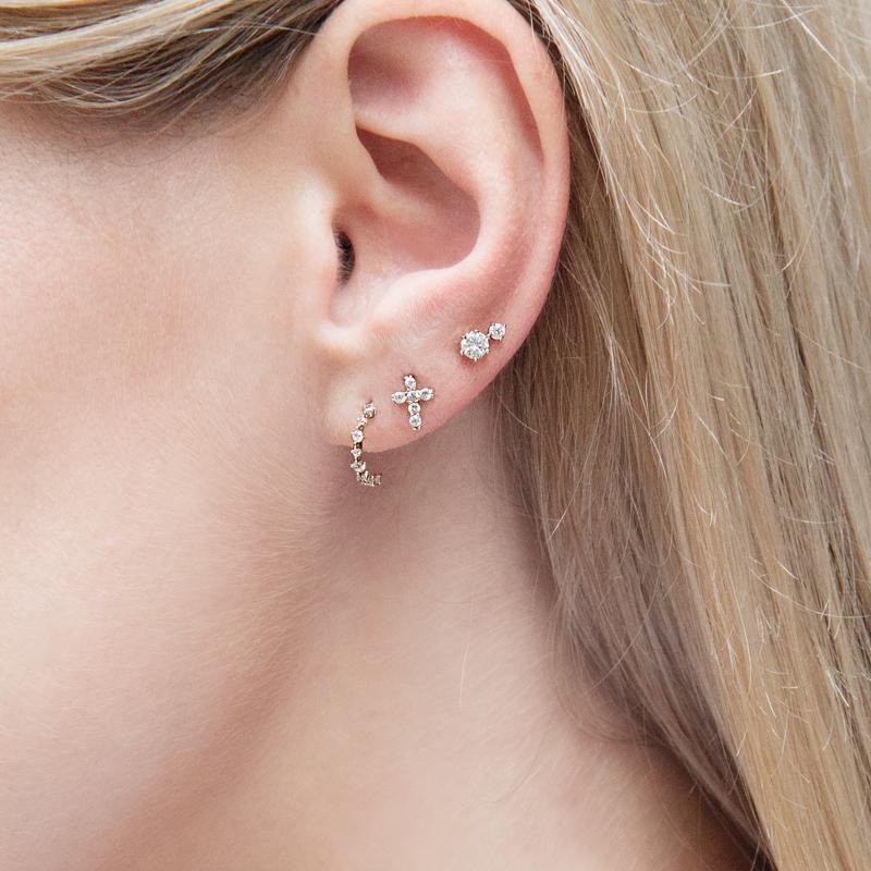 Yuki Stud Sterling Silver