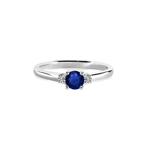 Adeline Ring 0.50ct 18K White Gold Sapphire