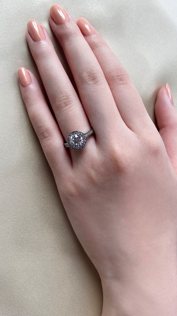 Alix Ring 18K White Gold