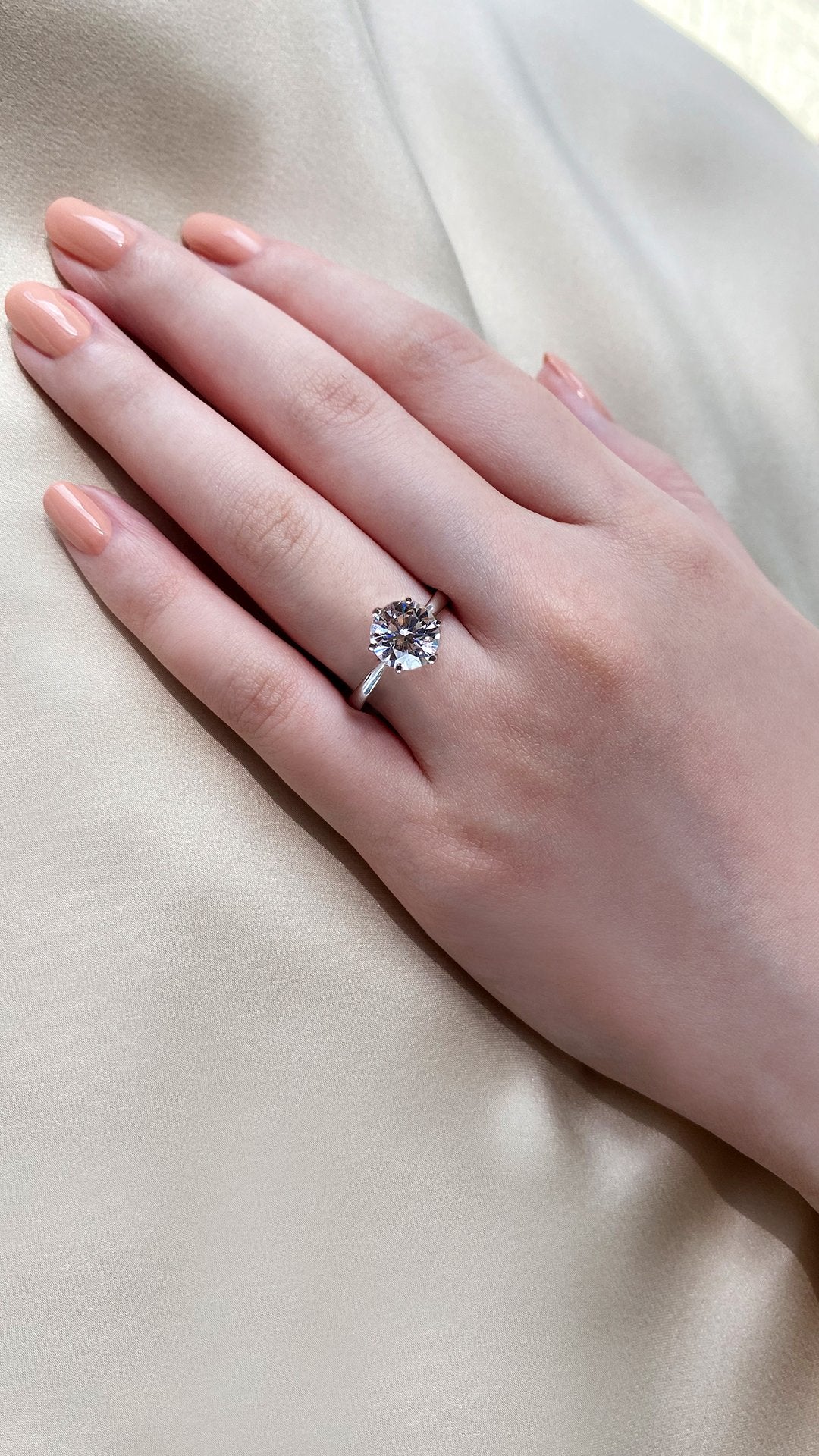 TEST PAGE Augusta Ring 18K White Gold