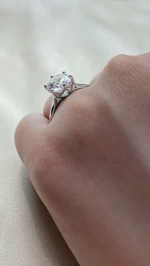 TEST PAGE Augusta Ring 18K White Gold