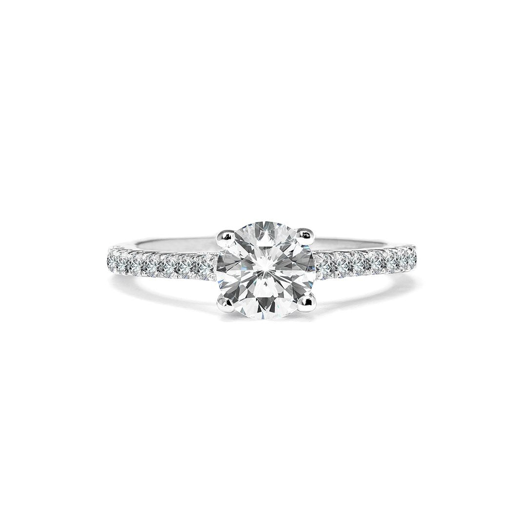 Azalea Ring 18K White Gold