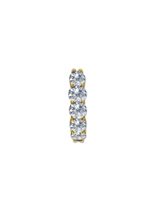 Celia Hoop 9K Yellow Gold