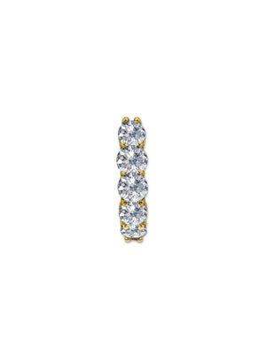 Celia Hoop 9K Yellow Gold