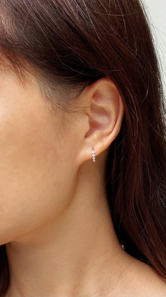 Celia Hoop in Rose Gold