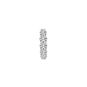 Celia Hoop 9K White Gold