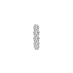 Celia Hoop 9K White Gold