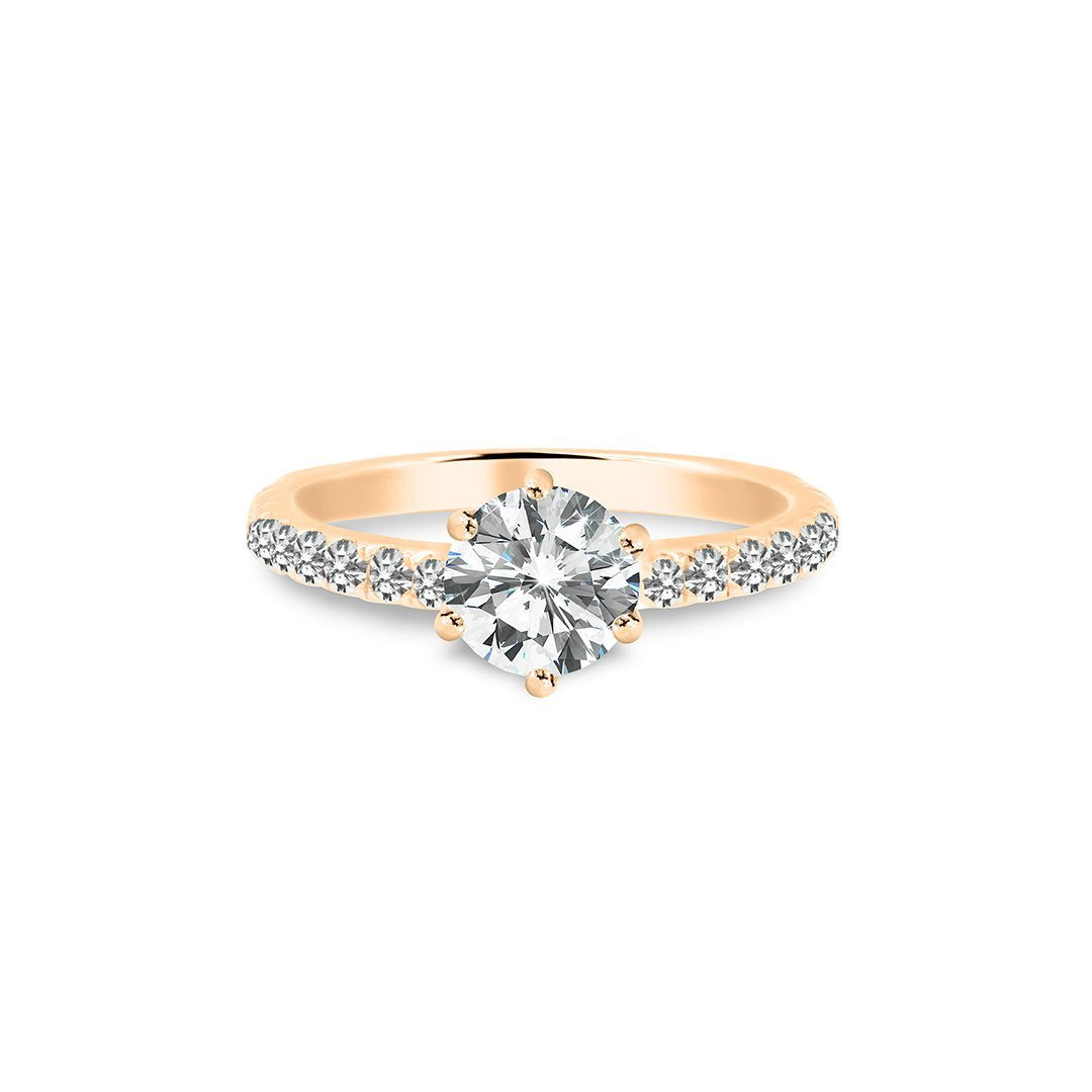 Corinne Ring 18K Rose Gold