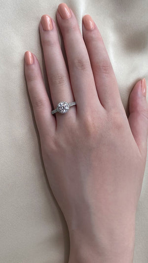 Gina Ring 18K White Gold