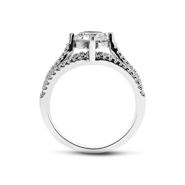 Gina Ring 18K White Gold
