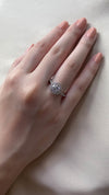 Iris Ring 18K White Gold