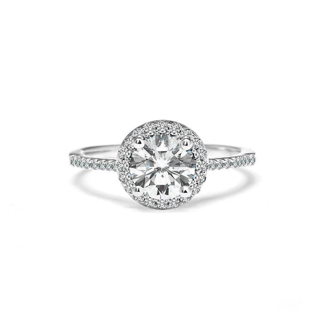 Iris Ring 18K White Gold