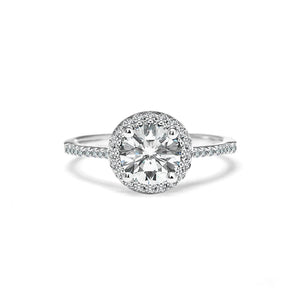 Iris Ring 18K White Gold