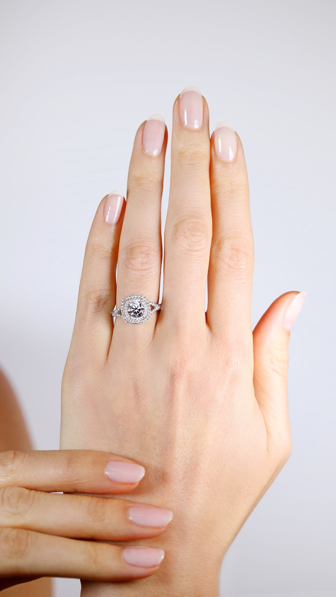 Jordana Ring 18K White Gold