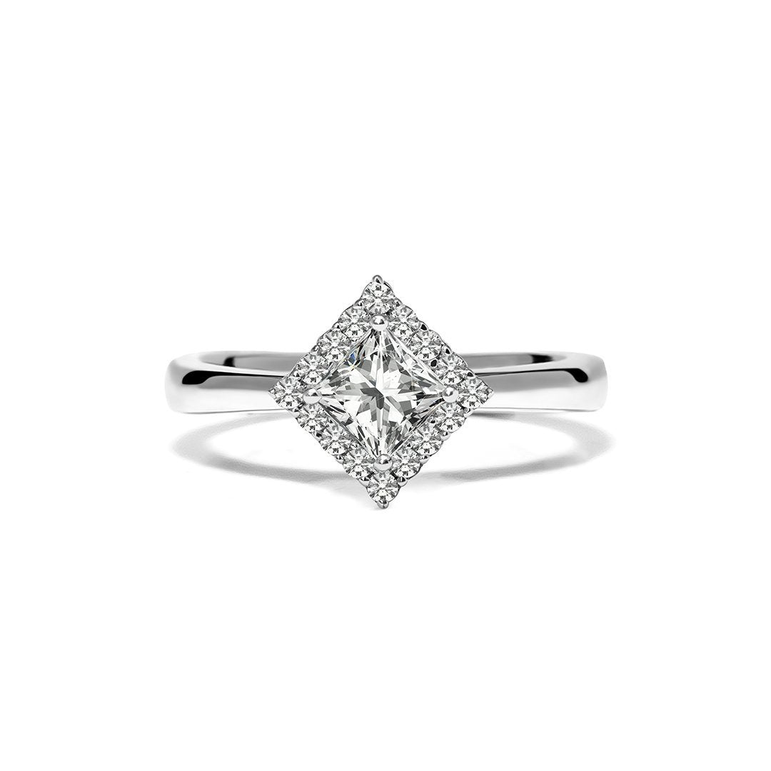 Maurie Ring 18K White Gold