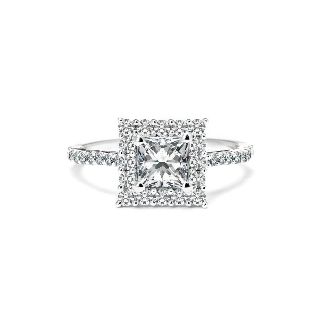 Olympia Ring 18K White Gold