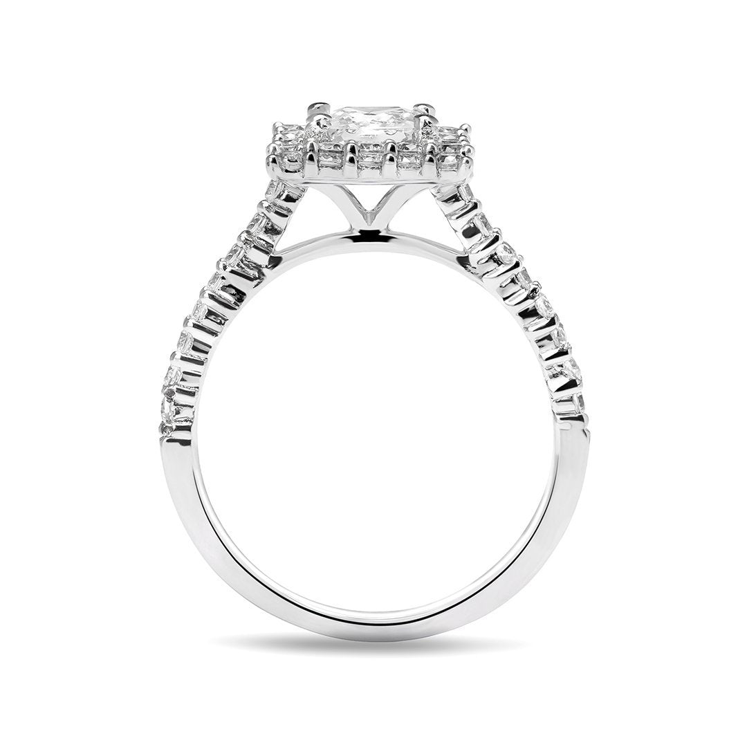 Olympia Ring 18K White Gold