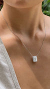 Mallory Necklace 18K White Gold