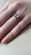 Regina Ring 18K White Gold