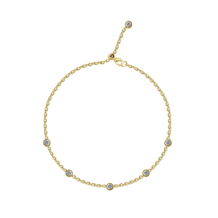 Becca Bracelet in Yellow Gold