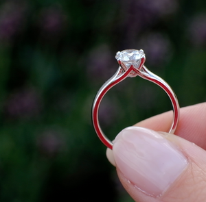 Caroline Ring 18K White Gold