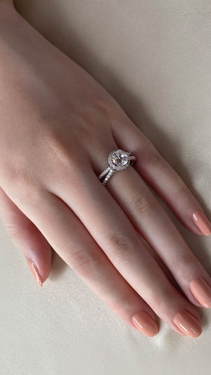 Siobhan Ring 18K White Gold
